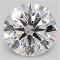 Lab Grown Diamond 5.88 Carats, Round with Ideal Cut, E Color, VS1 Clarity and Certified by IGI