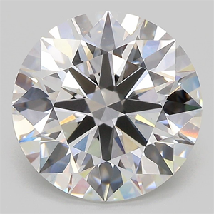 Picture of Lab Grown Diamond 5.88 Carats, Round with Ideal Cut, E Color, VS1 Clarity and Certified by IGI