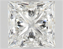 Natural Diamond 0.90 Carats, Princess with  Cut, G Color, VS2 Clarity and Certified by GIA