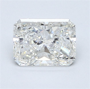 Picture of Natural Diamond 1.25 Carats, Radiant with  Cut, H Color, VS2 Clarity and Certified by GIA