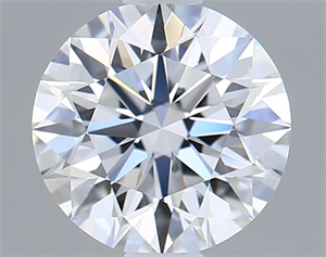 Picture of Lab Grown Diamond 1.01 Carats, Round with Ideal Cut, D Color, VS1 Clarity and Certified by IGI
