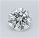 Diamante Natural 2.30 quilates, Redondo , Color F, claridad VS1 y certificado GIA