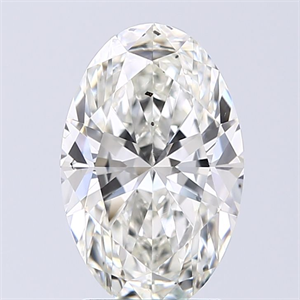 Foto Diamante Natural 2.04 quilates, Ovalado , Color H, claridad SI2 y certificado GIA de