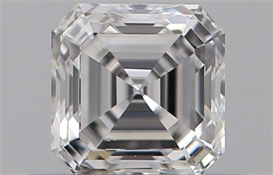Foto Diamante Natural 0.51 quilates, Asscher , Color E, claridad VS2 y certificado GIA de
