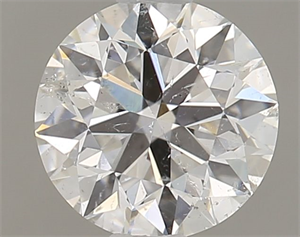 Picture of Natural Diamond 0.70 Carats, Round with Excellent Cut, E Color, SI2 Clarity and Certified by IGI