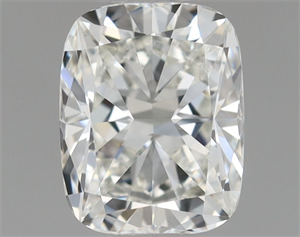 Foto Diamante Natural 0.50 quilates, Del cojín , Color I, claridad IF y certificado GIA de