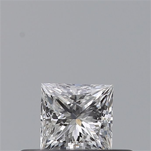 Foto Diamante Natural 0.23 quilates, Princesa , Color F, claridad VS2 y certificado GIA de