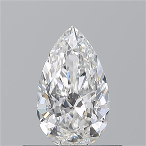 Picture of Natural Diamond 0.50 Carats, Pear with  Cut, F Color, VS1 Clarity and Certified by GIA