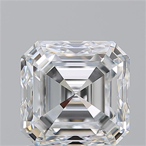 Picture of Natural Diamond 2.02 Carats, Asscher with  Cut, F Color, IF Clarity and Certified by GIA