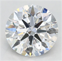 Del inventario de diamantes de laboratorio, 2.85 quilates, Redondo , Color D, claridad VVS1 y certificado GIA