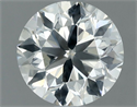 Natural Diamond 1.50 Carats, Round with Very Good Cut, J Color, SI2 Clarity and Certified by IGI
