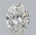 Diamante Natural 0.70 quilates, Ovalado , Color G, claridad VVS1 y certificado GIA
