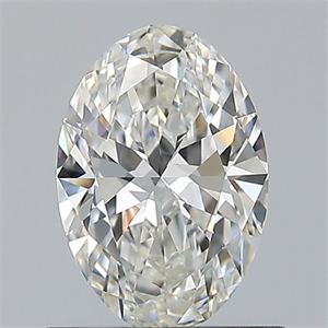 Foto Diamante Natural 0.70 quilates, Ovalado , Color G, claridad VVS1 y certificado GIA de