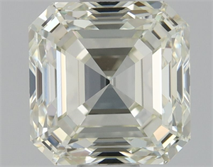 Picture of Natural Diamond 1.06 Carats, Asscher with  Cut, M Color, IF Clarity and Certified by GIA