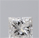 Diamante Natural 0.40 quilates, Princesa , Color F, claridad VS2 y certificado GIA