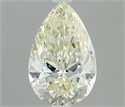 Natural Diamond 0.51 Carats, Pear with  Cut, N Color, SI2 Clarity and Certified by GIA