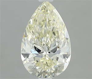 Picture of Natural Diamond 0.51 Carats, Pear with  Cut, N Color, SI2 Clarity and Certified by GIA