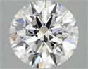 Del inventario de diamantes de laboratorio, 1.54 quilates, Redondo , Color E, claridad VS1 y certificado IGI
