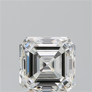 Picture of Natural Diamond 1.70 Carats, Asscher with  Cut, I Color, VVS1 Clarity and Certified by GIA