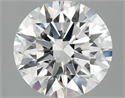 Lab Grown Diamond 2.01 Carats, Round with Ideal Cut, D Color, VVS2 Clarity and Certified by IGI