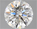 Natural Diamond 1.11 Carats, Round with Excellent Cut, J Color, VVS1 Clarity and Certified by GIA