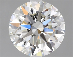 Picture of Natural Diamond 1.11 Carats, Round with Excellent Cut, J Color, VVS1 Clarity and Certified by GIA