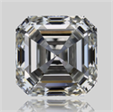 Diamante Natural 1.01 quilates, Asscher , Color J, claridad VVS1 y certificado GIA