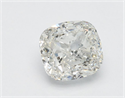 Natural Diamond 1.00 Carats, Cushion with  Cut, H Color, SI2 Clarity and Certified by GIA