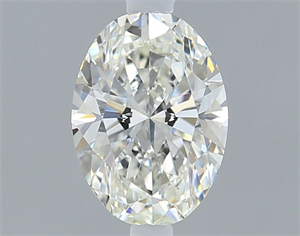 Foto Diamante Natural 0.42 quilates, Ovalado , Color I, claridad VVS2 y certificado GIA de