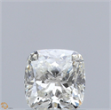 Diamante Natural 0.80 quilates, Del cojín , Color J, claridad VVS2 y certificado GIA