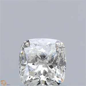 Foto Diamante Natural 0.80 quilates, Del cojín , Color J, claridad VVS2 y certificado GIA de