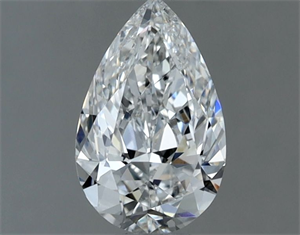 Foto Diamante Natural 0.71 quilates, De pera , Color F, claridad SI2 y certificado GIA de
