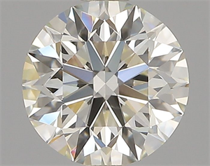 Picture of Natural Diamond 0.82 Carats, Round with Excellent Cut, K Color, VS2 Clarity and Certified by GIA