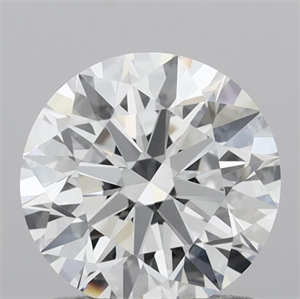 Picture of Lab Grown Diamond 1.03 Carats, Round with Ideal Cut, E Color, VVS1 Clarity and Certified by IGI