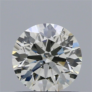 Foto Diamante Natural 0.72 quilates, Redondo , Color I, claridad SI2 y certificado IGI de