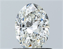 Diamante Natural 0.70 quilates, Ovalado , Color H, claridad VS1 y certificado GIA