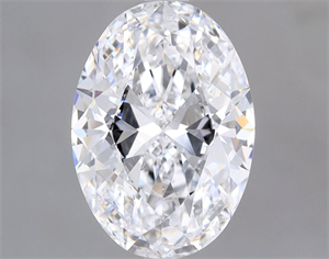 Picture of Natural Diamond 2.70 Carats, Oval with  Cut, D Color, SI2 Clarity and Certified by GIA