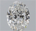 Natural Diamond 1.20 Carats, Oval with  Cut, F Color, VS1 Clarity and Certified by GIA