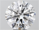 Del inventario de diamantes de laboratorio, 7.60 quilates, Redondo , Color F, claridad VVS2 y certificado IGI