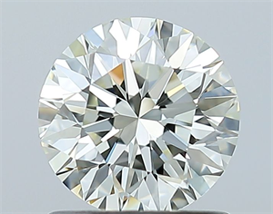 Picture of Natural Diamond 1.00 Carats, Round with Excellent Cut, I Color, VVS1 Clarity and Certified by IGI