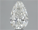 Natural Diamond 0.70 Carats, Pear with  Cut, H Color, VS2 Clarity and Certified by GIA
