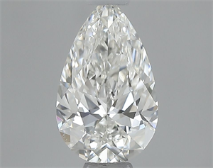 Picture of Natural Diamond 0.70 Carats, Pear with  Cut, H Color, VS2 Clarity and Certified by GIA