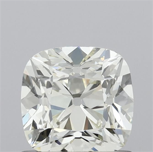 Foto Diamante Natural 0.80 quilates, Del cojín , Color L, claridad VVS2 y certificado IGI de