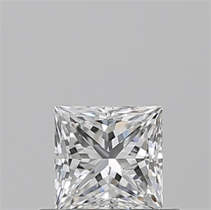 Foto Diamante Natural 0.50 quilates, Princesa , Color F, claridad VS2 y certificado GIA de