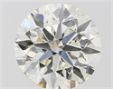 Natural Diamond 1.20 Carats, Round with Very Good Cut, H Color, SI2 Clarity and Certified by GIA
