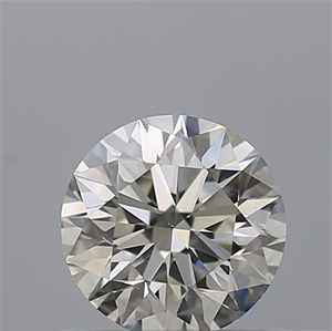 Picture of Natural Diamond 0.57 Carats, Round with Excellent Cut, G Color, VS1 Clarity and Certified by IGI