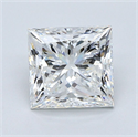 Diamante Natural 2.51 quilates, Princesa , Color G, claridad VS1 y certificado GIA