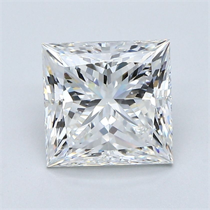 Foto Diamante Natural 2.51 quilates, Princesa , Color G, claridad VS1 y certificado GIA de