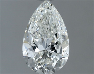 Picture of Natural Diamond 0.50 Carats, Pear with  Cut, H Color, VS2 Clarity and Certified by GIA
