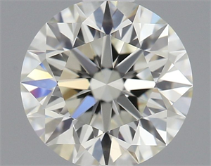 Picture of Natural Diamond 0.73 Carats, Round with Excellent Cut, H Color, IF Clarity and Certified by IGI